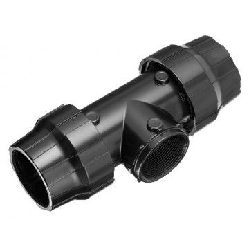 T csatlakozó egy anya 2" 63 mm
