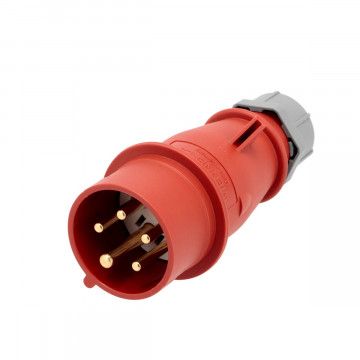 Elektromos csatlakozó 400 V 5 pólusú 16 A