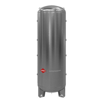 10000 l-os függőleges sűrített levegő tartály 12 bar galvanizált