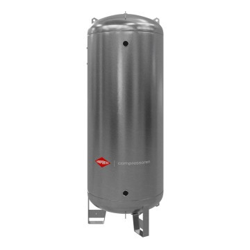 6000 l-es függőleges sűrített levegős tartály 16 bar horganyzott