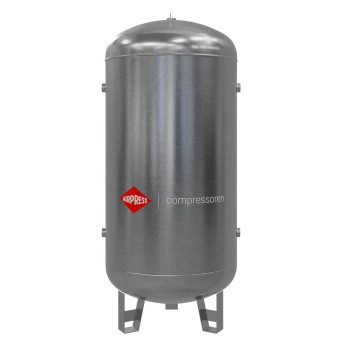 1500 l-es függőleges sűrített levegő tároló 16 bar galvanizált