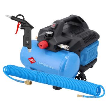 Csendes Olajmentes Kompresszor LMO 6-126 8 bar 1 HP / 0.75 kW 88 l/min 6 l