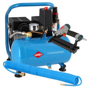 Kis kompresszor L 6-95 + kárpitos-szerelő készlet