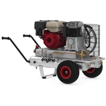 Kompresszor BM 17+17/550 (HONDA GX270) 10 bar 8.4 hp/ 6.3 kW 403 l/min 2x17 l