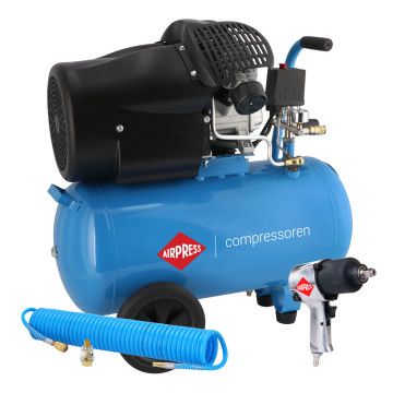 HL 425-50 dupla dugattyús kompresszor + kerékváltó készlet