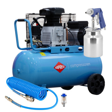 HL 340-90 típúsú dugattyús kompresszor + sodrógép tisztító készlet