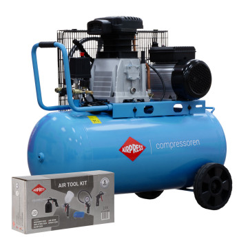 Dübelkompresszor HL 340-90 + pneumatikus tartozék készlet