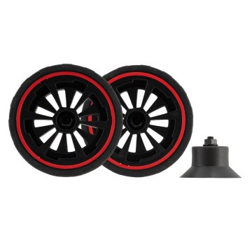 A kerekek készlete lábakkal és csavarokkal együtt a HL 260/25-hez