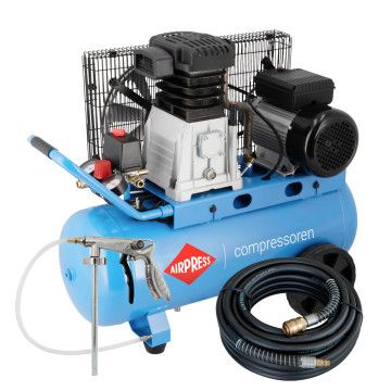 HL 340-50 kompresszor 10 bar 3.0 KM/2.2 kW 210 l/perc 50 l