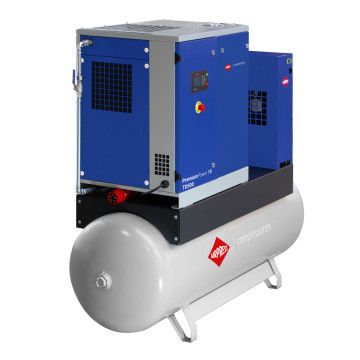Csavaros kompresszor PremiumPower 10 TD500 | 10 HP / 7.5 kW | 328 - 1277 l/perc | 500 l