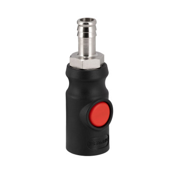 Biztonsági gyorscsatlakozó 12 mm-es tömlőhöz