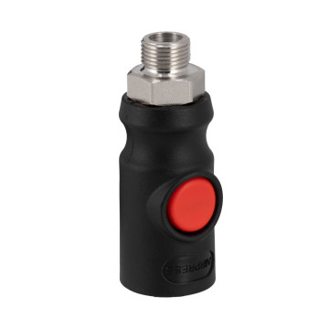 Biztonsági gyorscsatlakozó 3/8” külső menettel