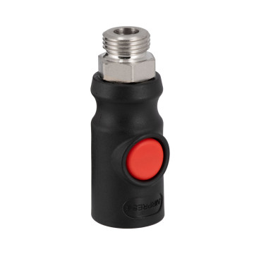 Biztonsági gyorscsatlakozó 1/2” külső menettel