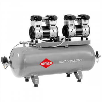 Csendes olajmentes légkompresszor LMO 384-100 8 bar 3.2 hp 90 l/min 100 l