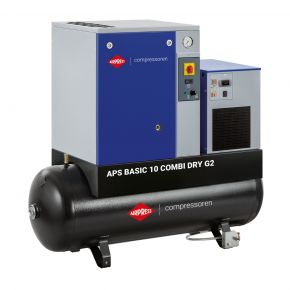Csavarkompresszor APS 10 Basic Combi Dry G2 10 bar 10 hp 984 l/min
