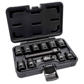 Dugókulcs készlet 1/2" 0/11/13/14/17/19/21/22/23/24 mm) 12db